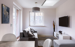 Infrarot Heizung im Wohnmodul