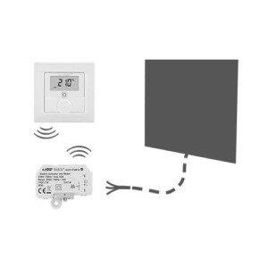 Containerheizung - Smart Thermostat zur temperaturabhängigen Steuerung von Infrarotheizungen